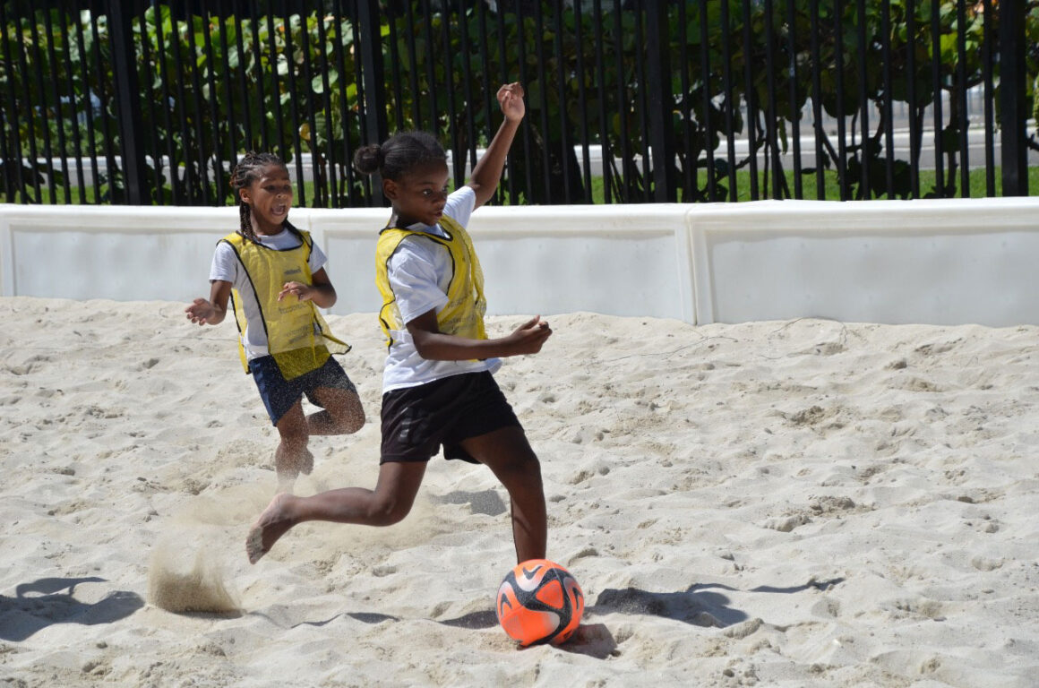 Young players showcase their skills and competitive spirit