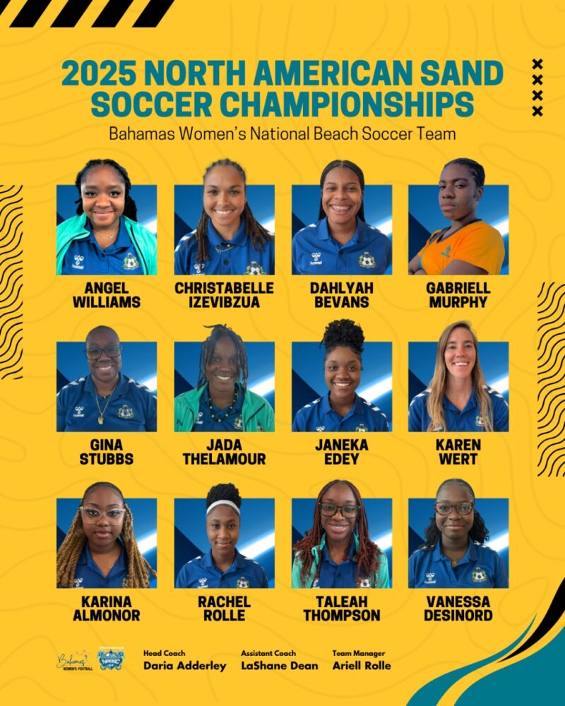 Angel WilliamsChristabelle Izevibzua Dahlyah Bevans Gabriell Murphy Gina Stubbs Jada Thelamour Janeka Edey Karen Wert Karina Almonor Rachel Rolle Taleah Thompson Vanessa Desinord