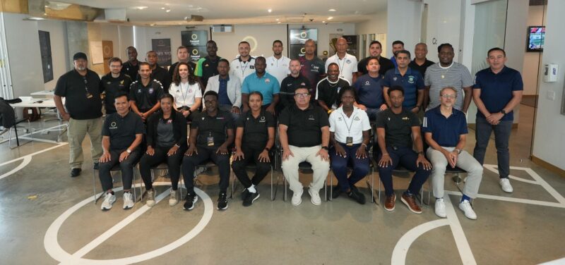 Vanessa Desinord of the Bahamas Football Association